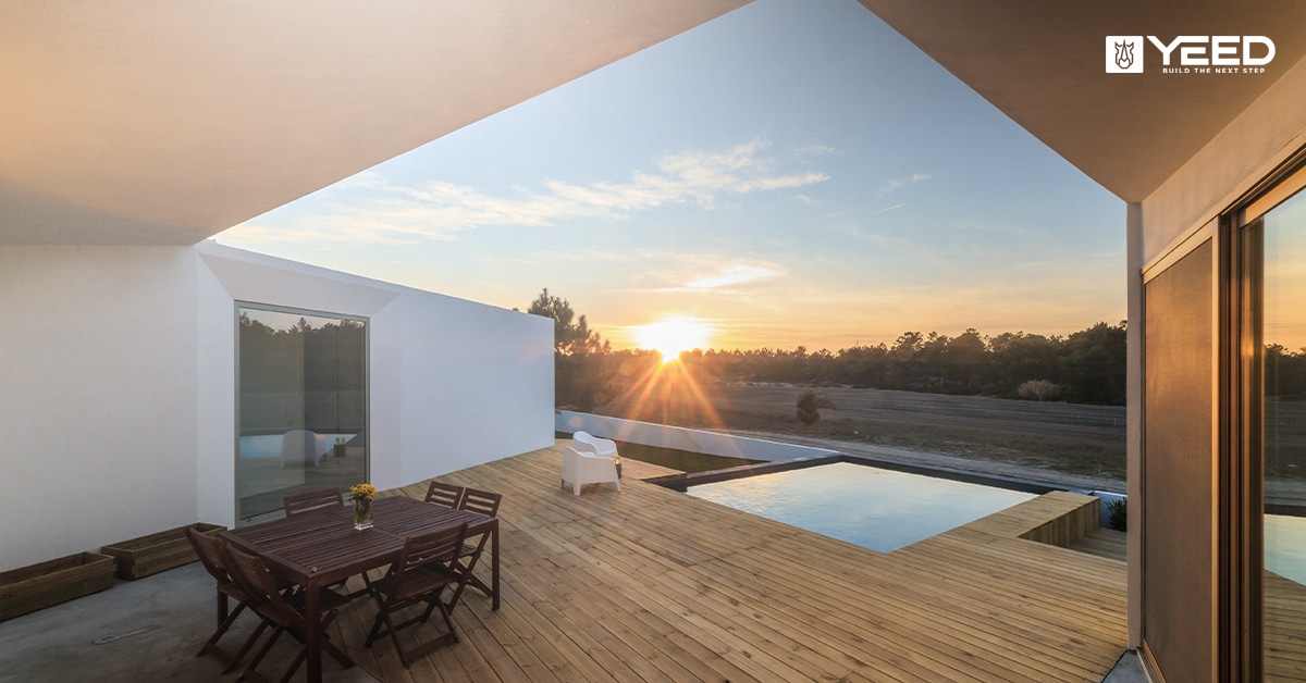 Construction de terrasse